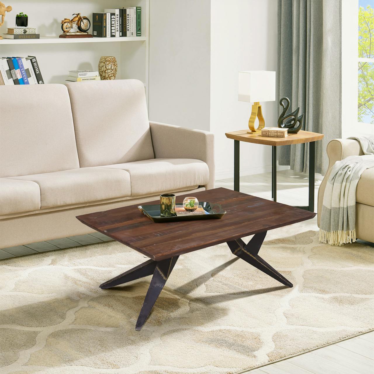MISHRA - Modern Wooden Coffee Table