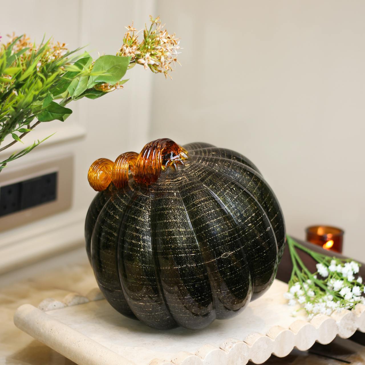 VARDHAN - Glass Pumpkin Accessories